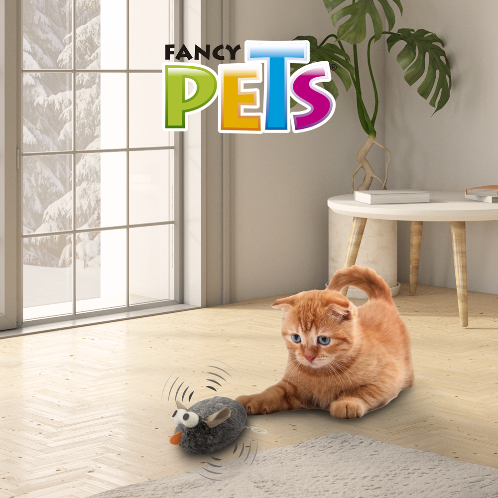 FANCY PETS - Juguete Ratoncito Vibro Catch Para Gato