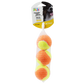 FANCY PETS - Pelota Bicolor Chica Para Perro 3 Pzas