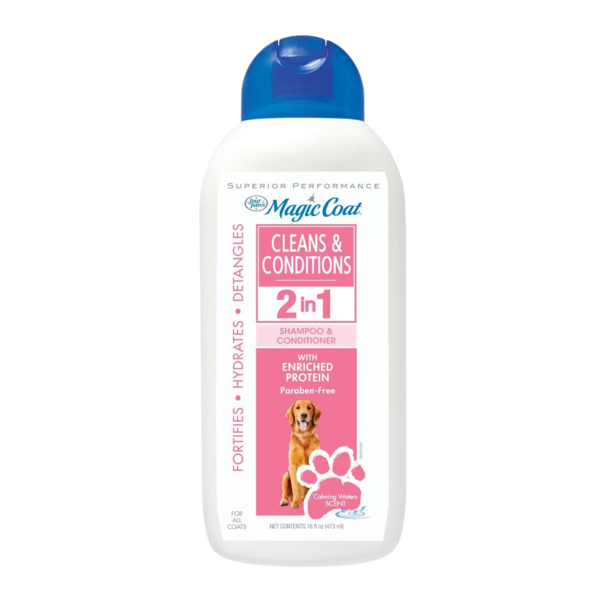 Four Paws Higiene Y Salud Shampoo Y Acond Magic Coat Limpia Y Acondiciona 2 En 1 Perro