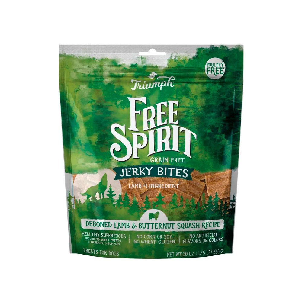 FREE SPIRIT - Premios Para Perro Sabor Cordero y Calabaza 566 g