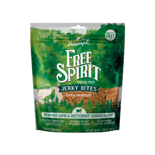 FREE SPIRIT - Premios Para Perro Sabor Cordero y Calabaza 566 g