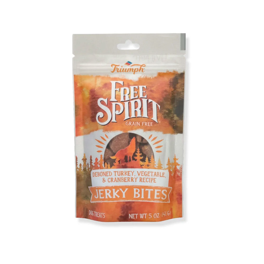FREE SPIRIT - Premios Para Perro Sabor Pavo, Chicharos y Frutos 141.14 g