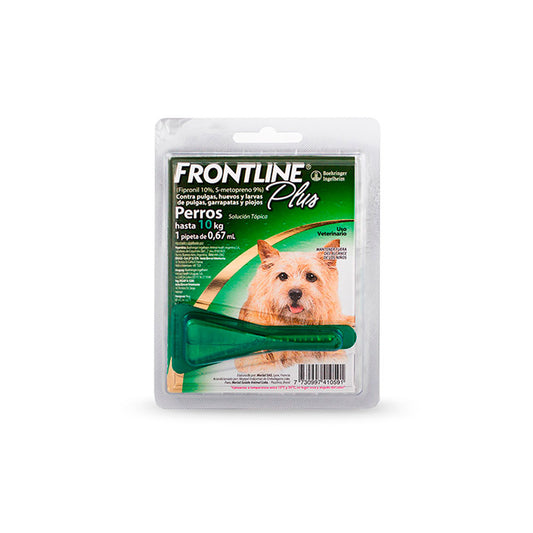FRONTLINE PLUS - Pipeta Antipulgas Para Perro