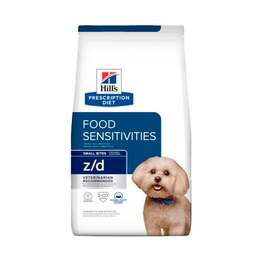 HILL'S PRESCRIPTION DIET - Food Sensitivities Alimento Para Perro Adulto Problemas De Alergias z/d Small Bites 3.17 Kg