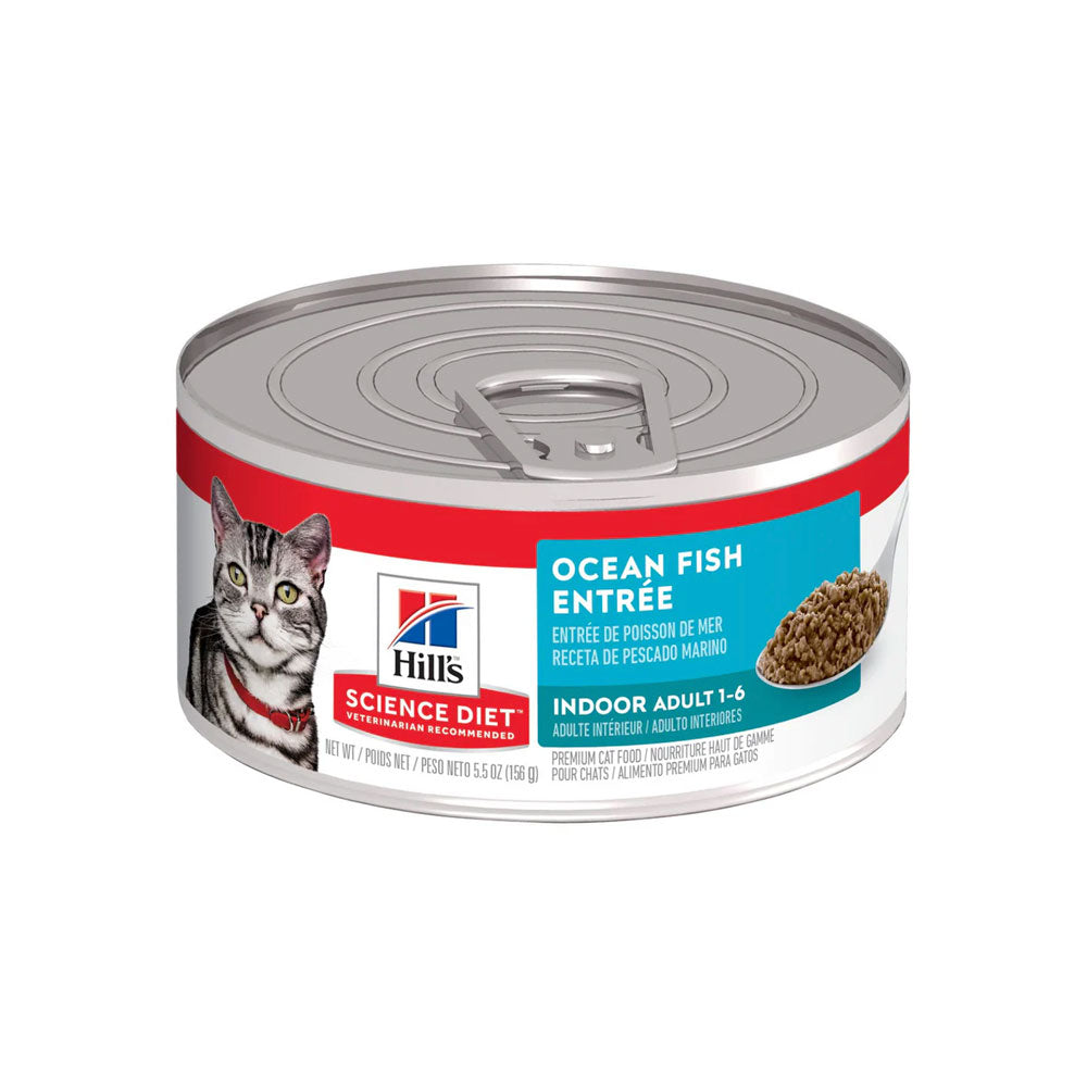 HILL'S SCIENCE DIET - Alimento Húmedo En Lata Para Gato Adulto Indoor 150 g