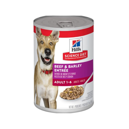 HILL'S SCIENCE DIET - Alimento Húmedo En Lata Para Perro Receta Res 370 g