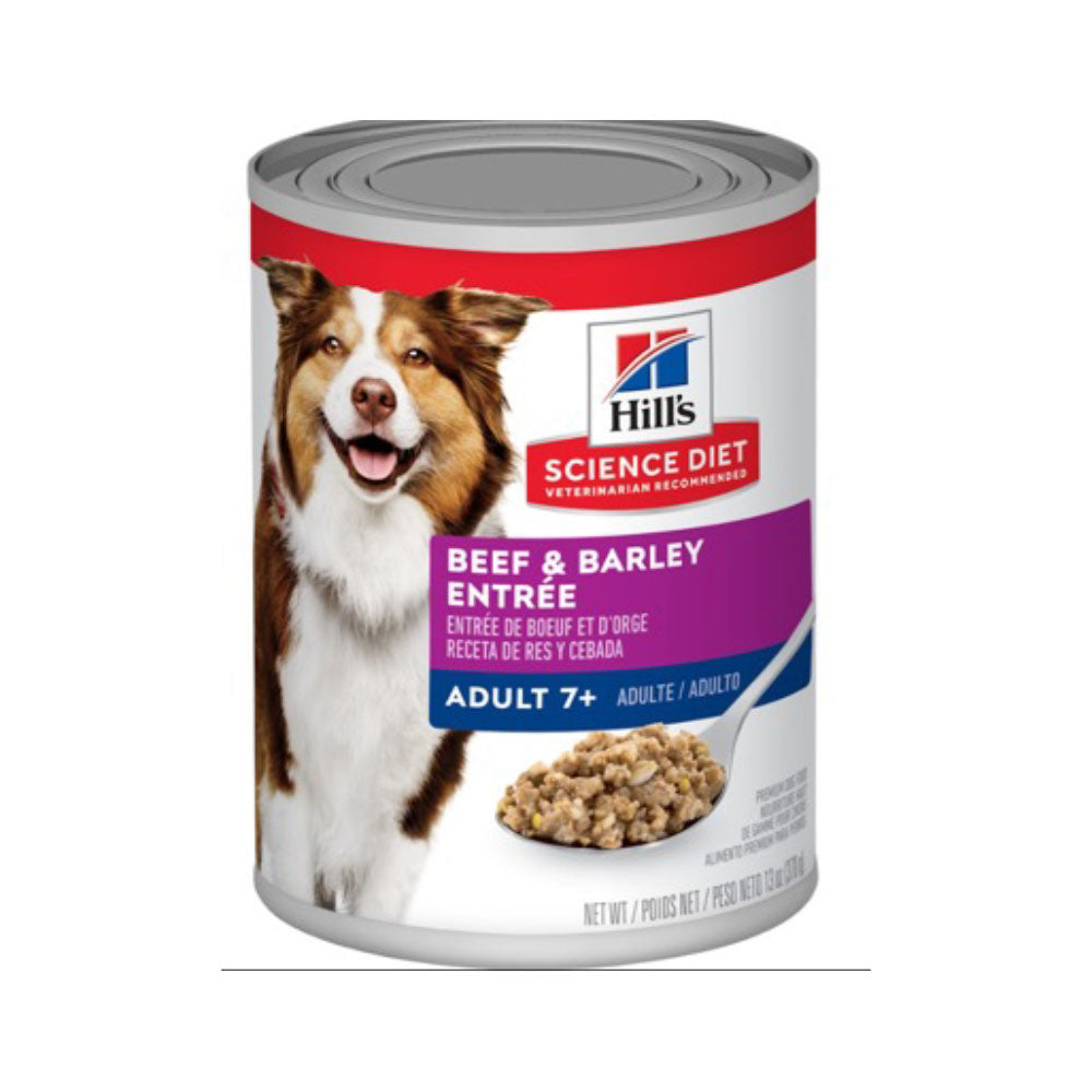 HILL'S SCIENCE DIET - Alimento Húmedo En Lata Para Perro Senior Receta Res 370 g