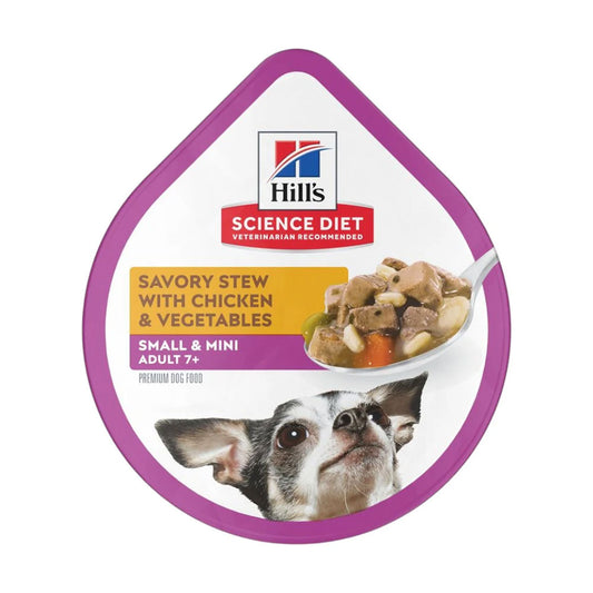 HILL'S SCIENCE DIET - Alimento Húmedo En Lata Para Perro Senior Small Paws 7+ 99 g