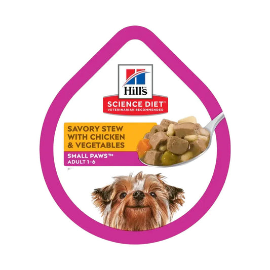 HILL'S SCIENCE DIET - Alimento Húmedo En Lata Para Perro Small Paws Raza Pequeña 99 g