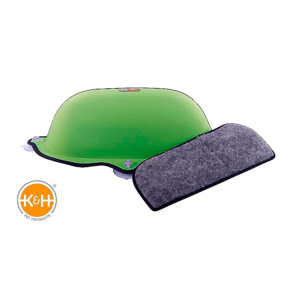 KAYTEE - Cama Para Gato En Ventana Color Verde 69X28 cm