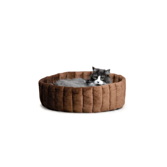 KAYTEE - Cama Para Gato Redonda Moka 51 cm