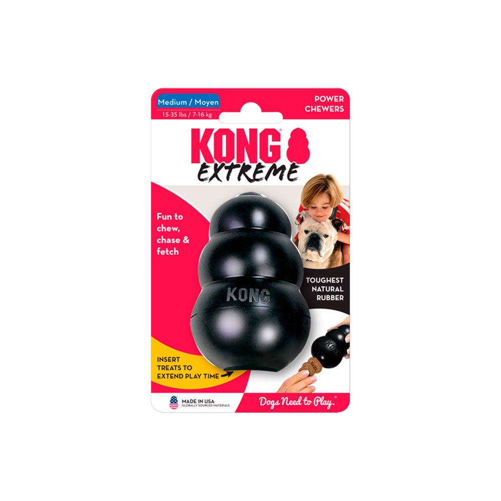 KONG - Juguete Para Perro Caucho Extreme Med