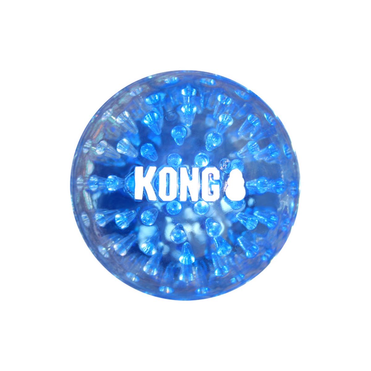 KONG - Juguete Pelotas Squeezz Geodz Para Perro 2 Pzas Gdes