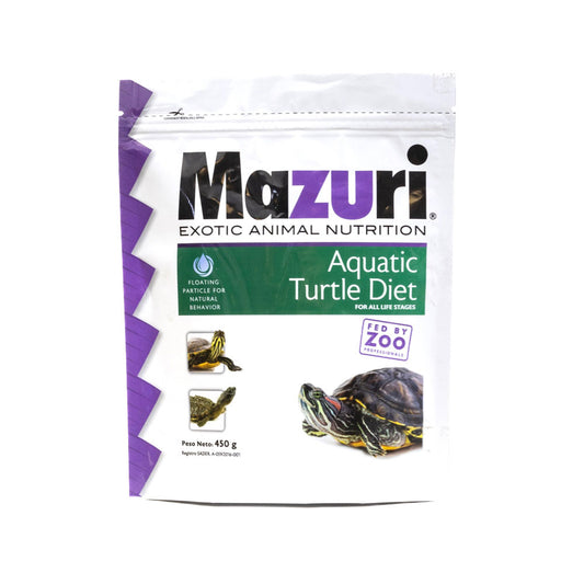 MAZURI - Alimento Para Tortuga Acuática 450 g