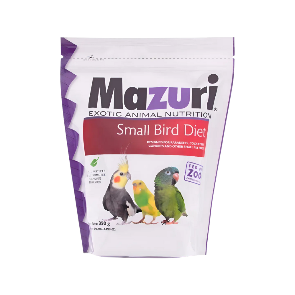 MAZURI - Alimento Para Aves Pequeñas 350 g