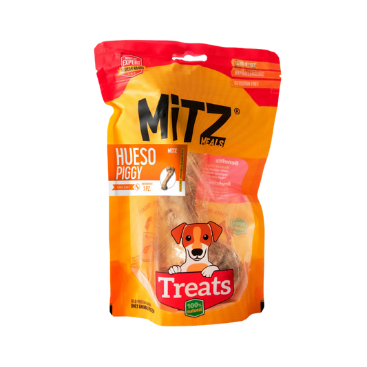 MITZ MEALS - Premios Para Perro Hueso Piggy 1 Pza