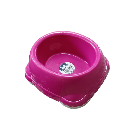 Four Paws Accesorio Comida Plato Plastico Smarty Bowl Md Rosa 735 Ml 