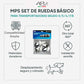 MPS - Set de Ruedas Básico Para Transportadora Skudo 4, 5, 6, 7 y 8
