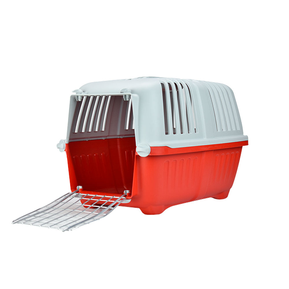 MPS - Transportadora Para Perro/Gato Con Puerta De Metal Pratiko 1