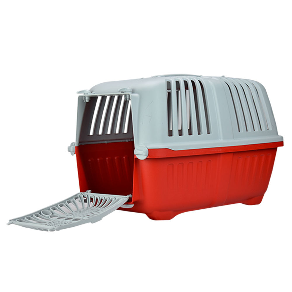 MPS - Transportadora Pratiko 1 Con Puerta Plastico Para Mascotas (48x31.5x31)