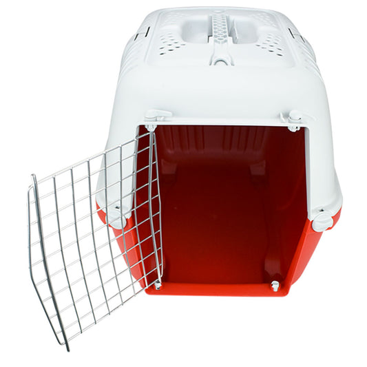 MPS - Transportadora Pratiko 3 Con Puerta Metal Para Mascotas