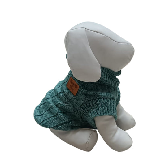 Naughty Dog Sueter Trenzado 23 Verde 794M Xch