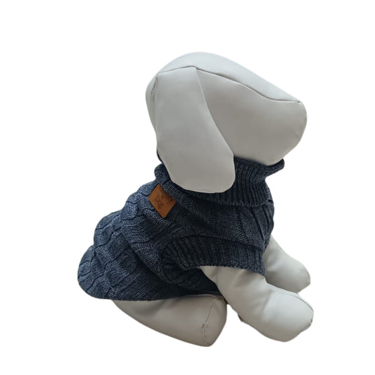 Naughty Dog Sueter Trenzado 23 Gris Oxford 7J71C Xch