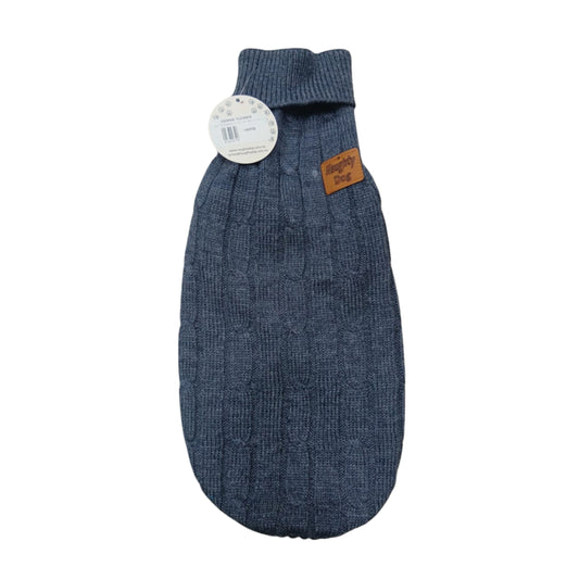 Naughty Dog Sueter Trenzado 23 Gris Oxford 7J71C Md