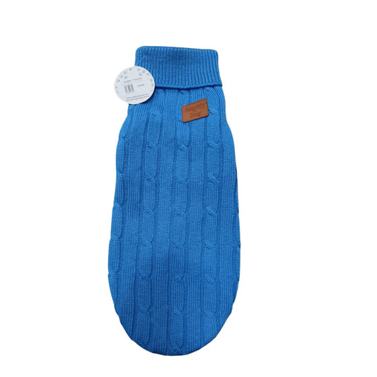 Naughty Dog Sueter Trenzado 23 Azul 766B Md