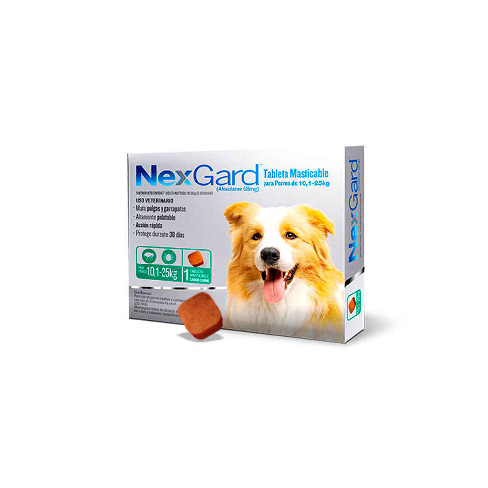 NEXGARD - Desparasitante Para Perro 1 Tab