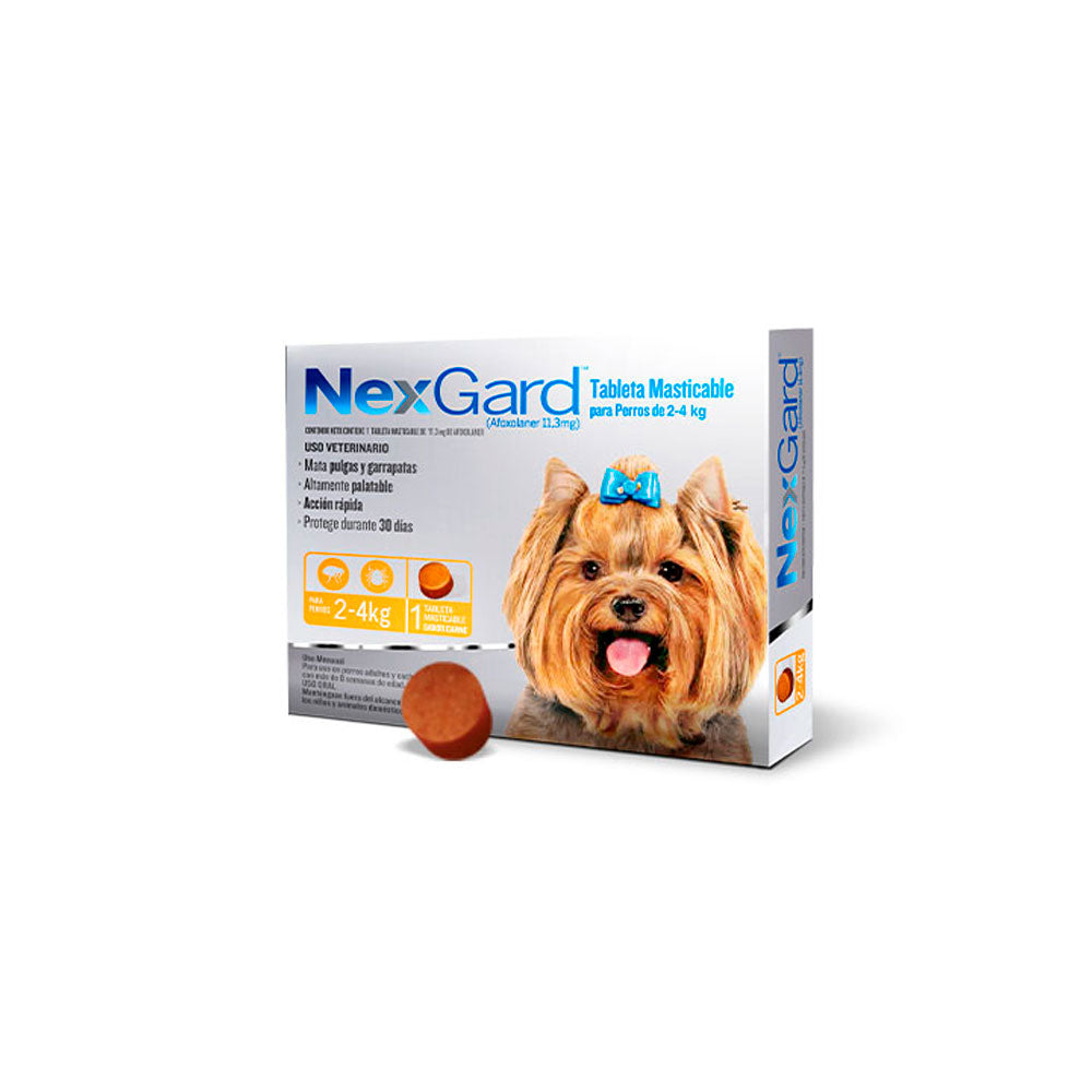 NEXGARD - Desparasitante Para Perro 1 Tab