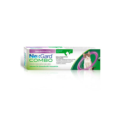 NEXGARD COMBO - Parasiticida Para Gato Solución Tópica