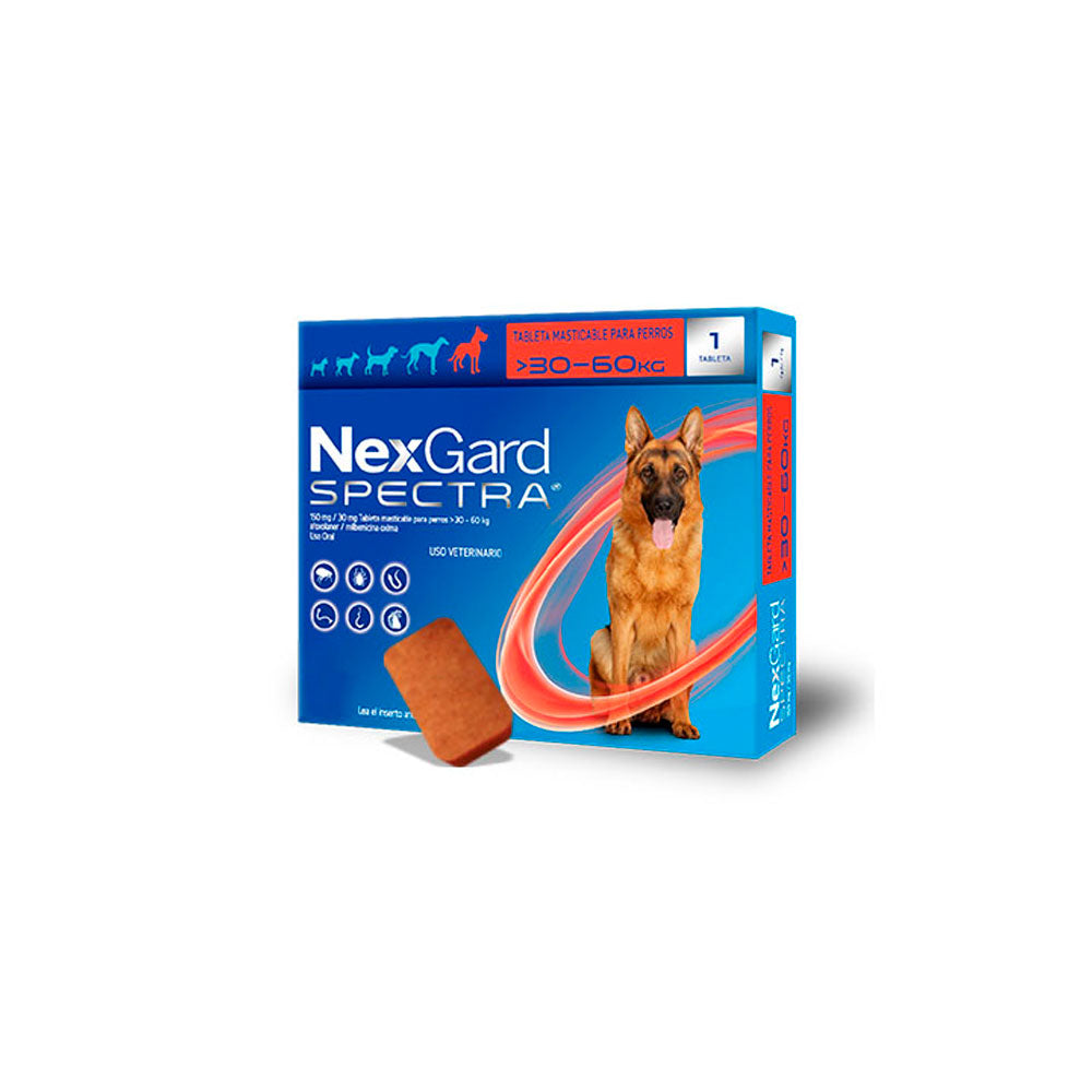 NEXGARD SPECTRA - Desparasitante Para Perro 1 Tab