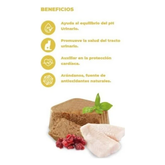 NUPEC - Alimento Húmedo En Lata Para Gato Adulto Urinary 1 Pza De 100 G