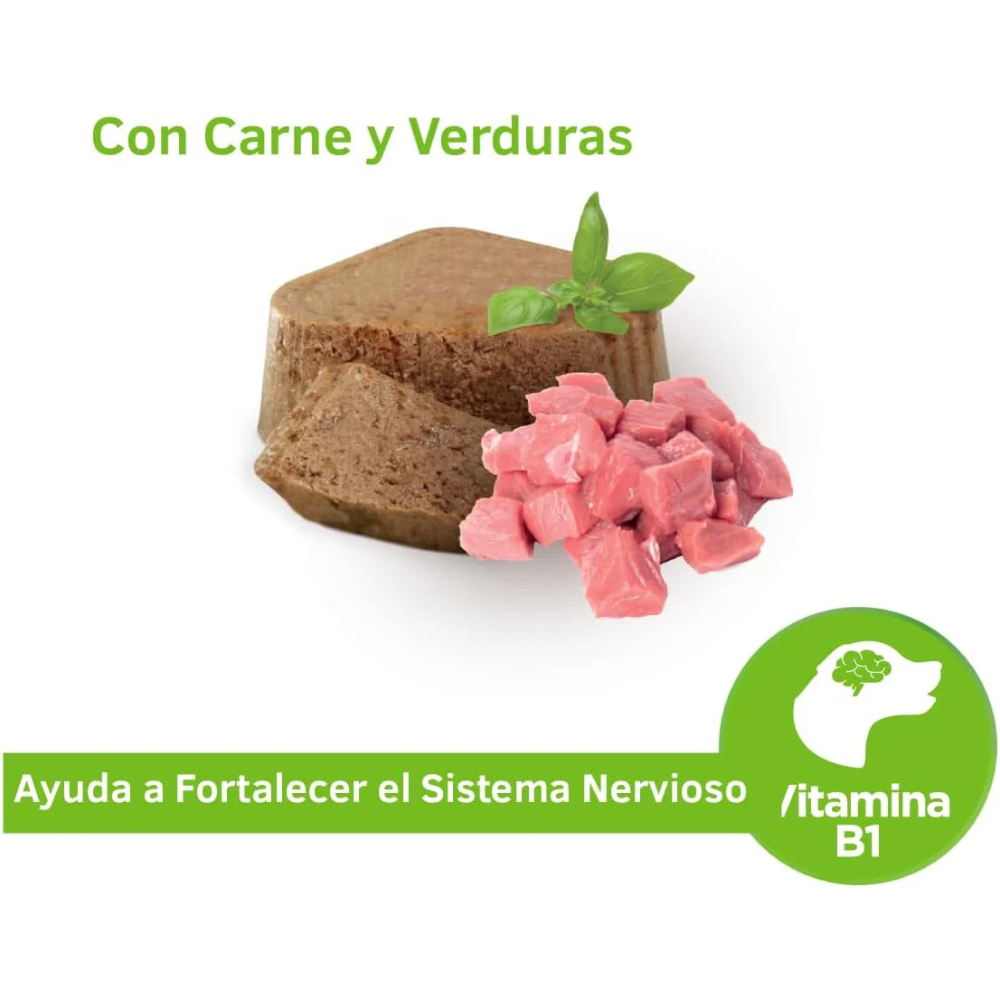 NUPEC - Alimento Húmedo En Lata Para Perro Adulto Con Verduras 1 Pza De 100 G