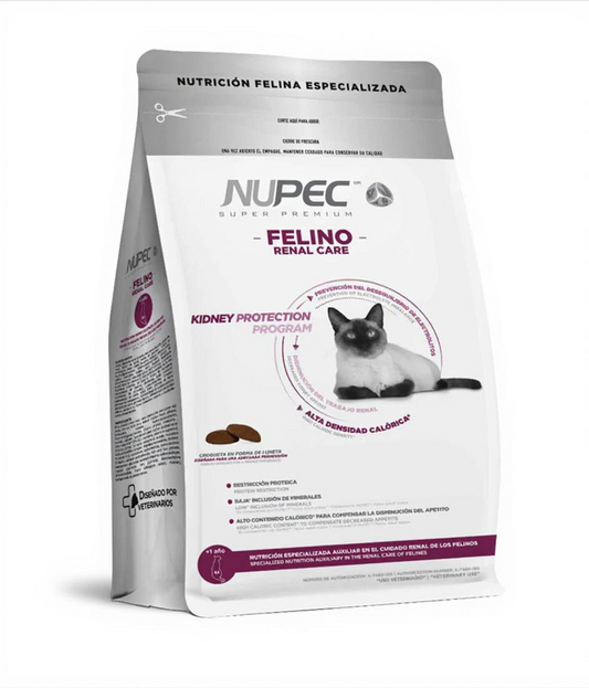 Nupec Alimento Premium Bulto Felino Renal Care 1.5Kg 