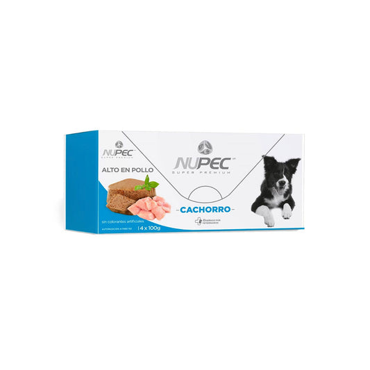 NUPEC - Alimento Húmedo En Lata Para Cachorro 4 Pz De 100 g