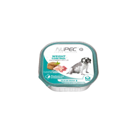 NUPEC - Control De Peso Alimento Húmedo Para Perro Adulto Lata De 100 g