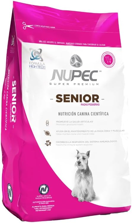 NUPEC - Alimento Seco Perro Senior Razas Pequeñas 2 kg
