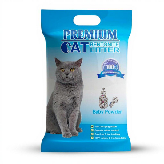 Premium Cat Higiene Y Salud Bentonita Arena Para Gatos Premium Aroma Bebe 
