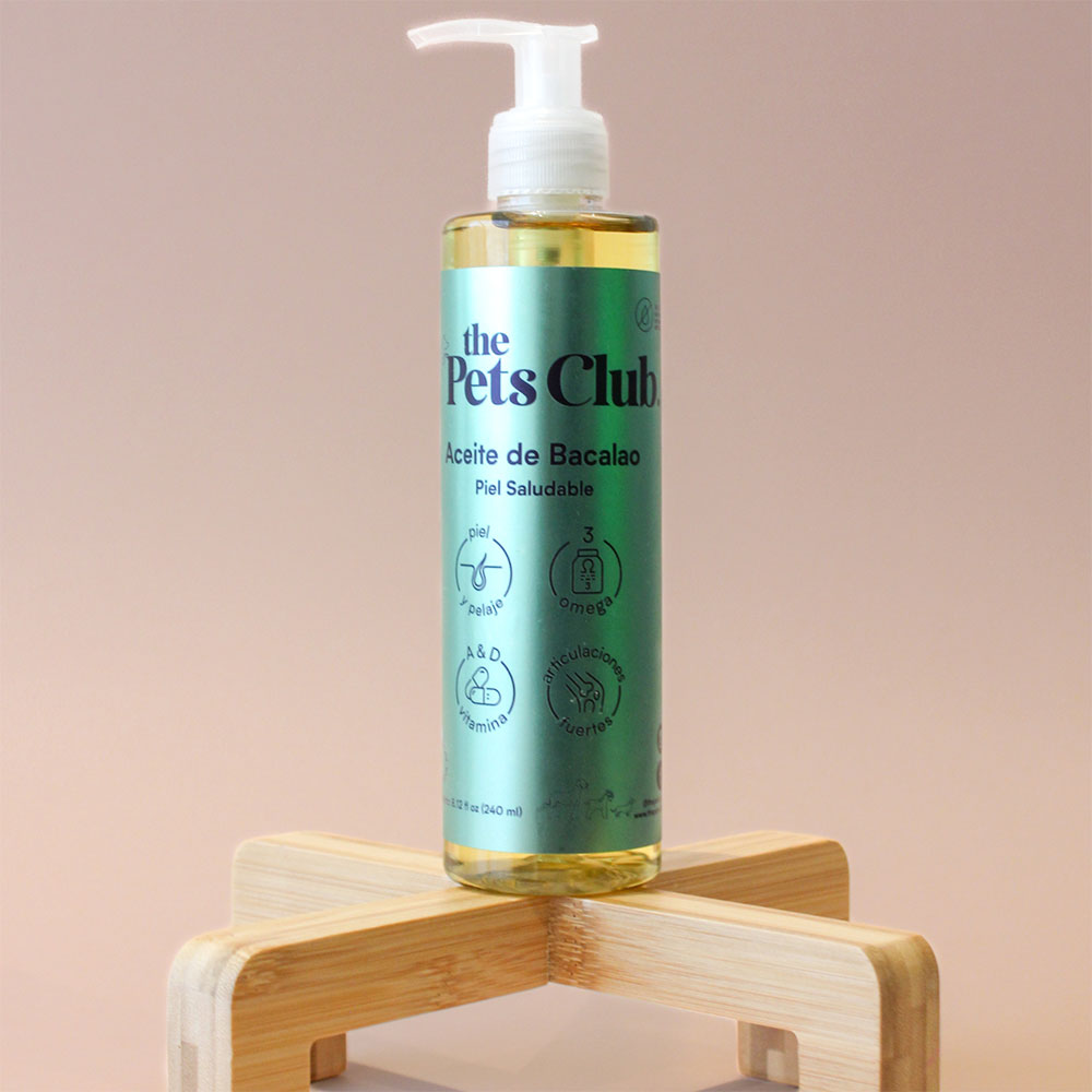 PETS CLUB - Aceite De Bacalao Para Perro 240 ml