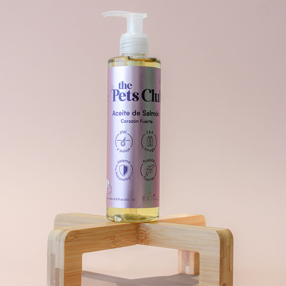PETS CLUB - Aceite De Salmon Para Perro 240 ml