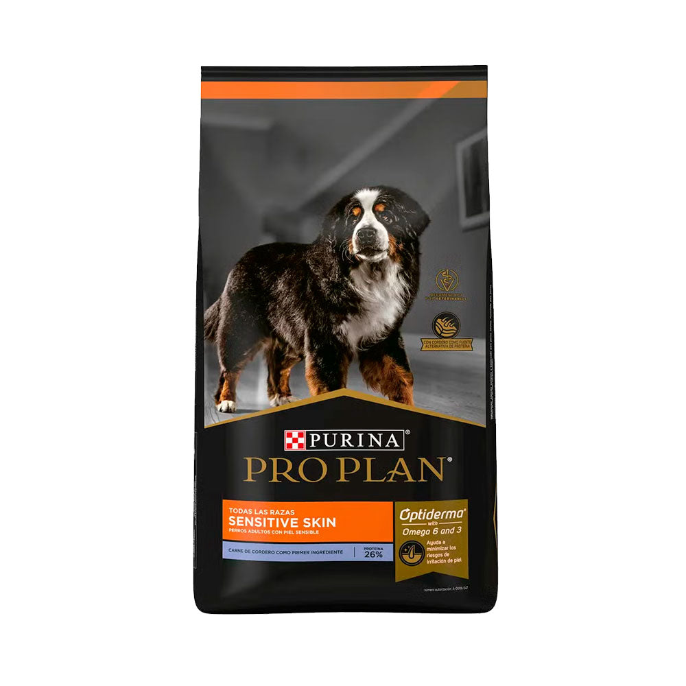 PRO PLAN - Alimento Seco Para Perro Sensitive Skin Cordero Optiderm 7.5 Kg