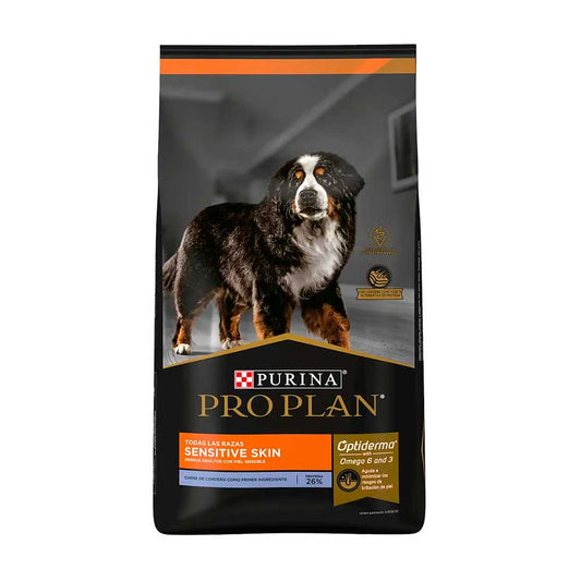 PRO PLAN - Alimento Seco Para Perro Sensitive Skin Optiderm Sabor Cordero 3 Kg
