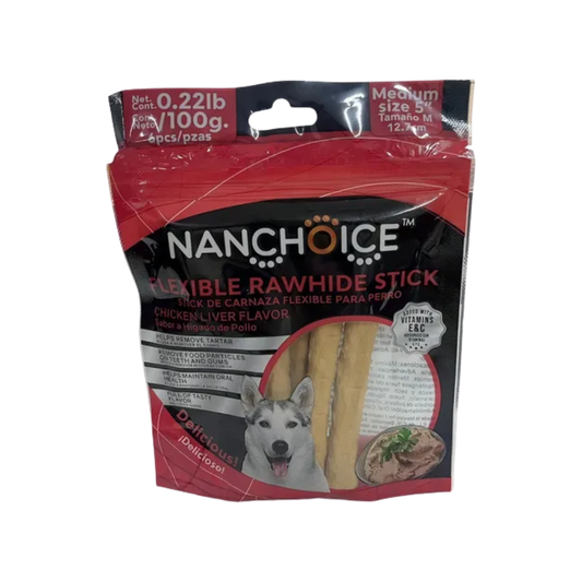 Nanchoice Palitos Para Perro Higado Pollo 6 Pzas