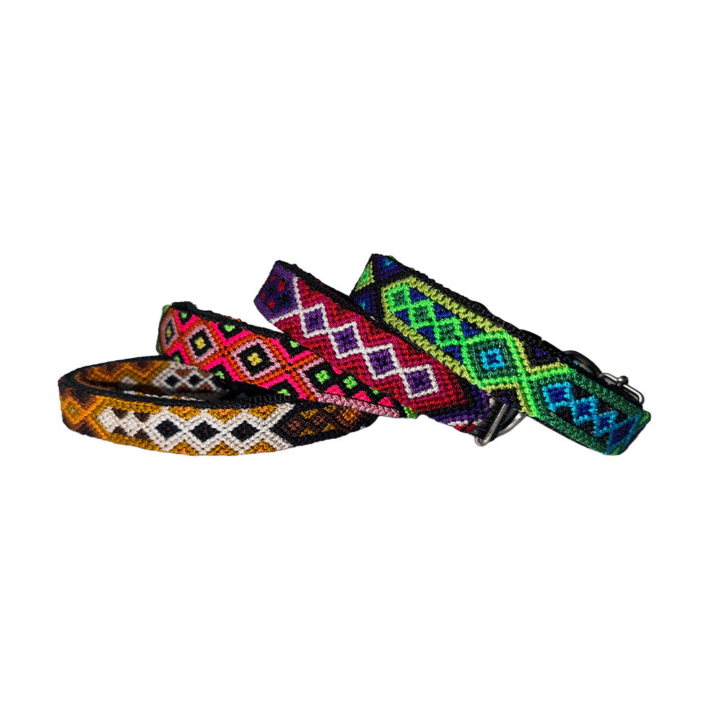 PUNTO MEXICANO - Collar Corrido Para Perro 60x2.5 Cm