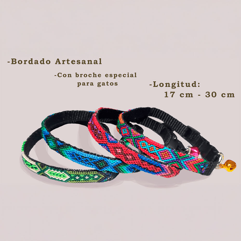 PUNTO MEXICANO - Collar Para Gato 17 Cm