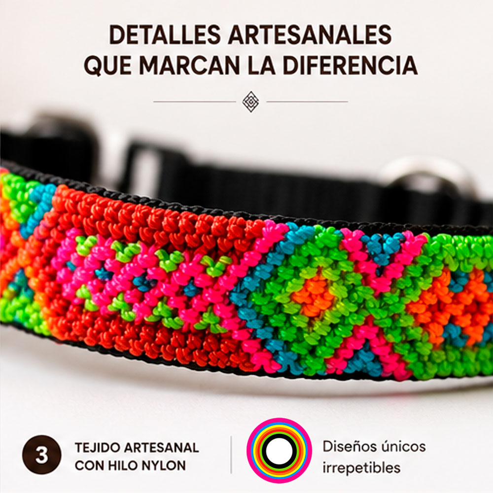 PUNTO MEXICANO - Collar Para Gato 17 Cm