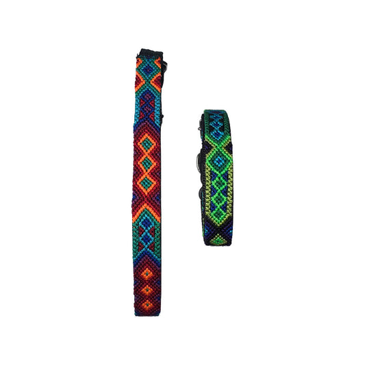 PUNTO MEXICANO - Collar Simple Para Perro 80x3.5 Cm