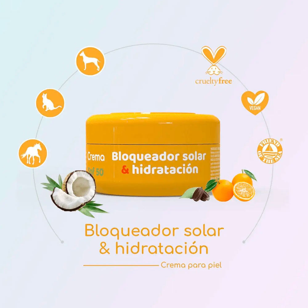 SAHA CAN - Protector Solar e Hidratante Para Perro y Gato 300 ml